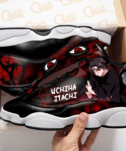 Itachi Sneakers Sharingan Eyes Naruto Anime Custom Shoes TT09 - 2 - GearAnime