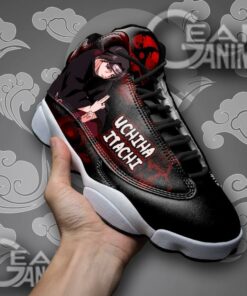 Itachi Sneakers Sharingan Eyes Naruto Anime Custom Shoes TT09 - 4 - GearAnime