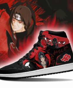 Itachi Jutsu Sneakers Akatsuki Naruto Anime Shoes - 3 - GearAnime