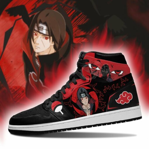Itachi Jutsu Sneakers Akatsuki Naruto Anime Shoes - 3 - GearAnime
