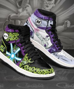 Frieza And Perfect Cell Sneakers Dragon Ball Custom Anime Shoes - 2 - GearAnime