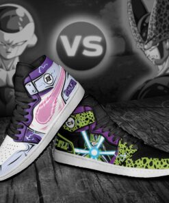 Frieza And Perfect Cell Sneakers Dragon Ball Custom Anime Shoes - 3 - GearAnime