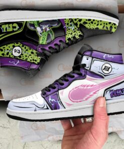 Frieza And Perfect Cell Sneakers Dragon Ball Custom Anime Shoes - 4 - GearAnime