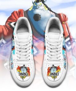 Jinbei Sneakers Custom One Piece Anime Shoes Fan PT04 - 2 - GearAnime