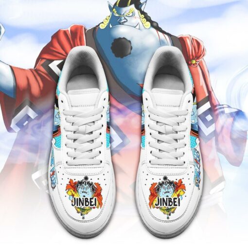 Jinbei Sneakers Custom One Piece Anime Shoes Fan PT04 - 2 - GearAnime