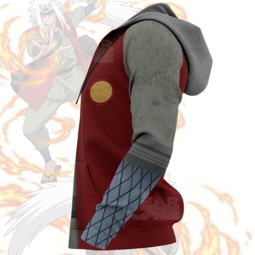 Jiraiya Jacket Costume Cosplay Naruto Anime Hoodie Sweater - 6 - GearAnime