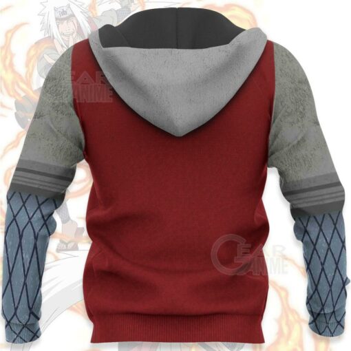 Jiraiya Jacket Costume Cosplay Naruto Anime Hoodie Sweater - 7 - GearAnime