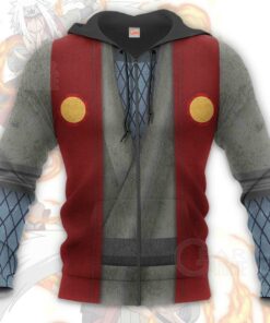 Jiraiya Jacket Costume Cosplay Naruto Anime Hoodie Sweater - 8 - GearAnime