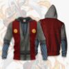 Jiraiya Jacket Costume Cosplay Naruto Anime Hoodie Sweater - 1 - GearAnime