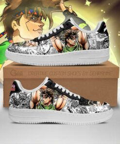 Joseph Joestar Sneakers Manga Style JoJo's Anime Shoes Fan Gift PT06 - 1 - GearAnime