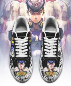 Josuke Higashikata Sneakers Manga Style JoJo's Anime Shoes Fan Gift PT06 - 2 - GearAnime