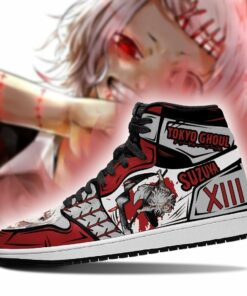 Juuzou Suzuya Sneakers Custom Tokyo Ghoul Anime Shoes MN05 - 3 - GearAnime