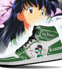 Kagome Sneakers Inuyasha Anime Sneakers Leather - 3 - GearAnime