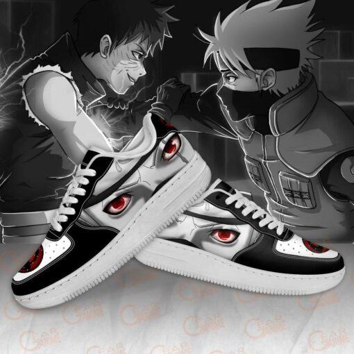 Kakashi and Obito Air For Sneakers Eyes Naruto Anime Shoes PT10 - 4 - GearAnime