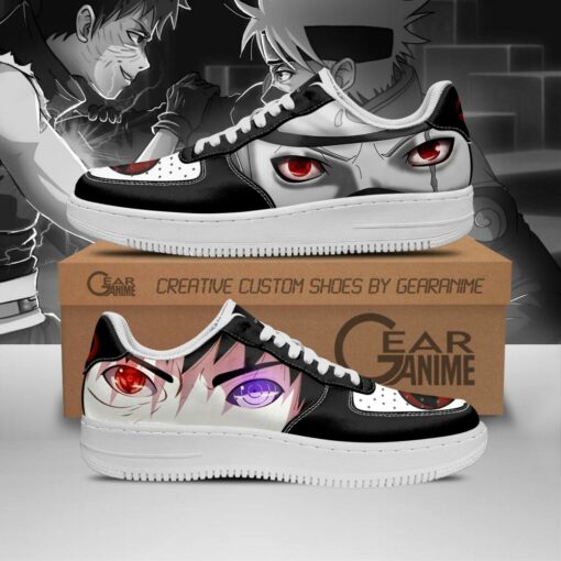 Kakashi and Obito Air For Sneakers Eyes Naruto Anime Shoes PT10 - 1 - GearAnime