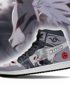 Kakashi Sneakers Naruto Anbu Anime Custom Shoes - 2 - GearAnime