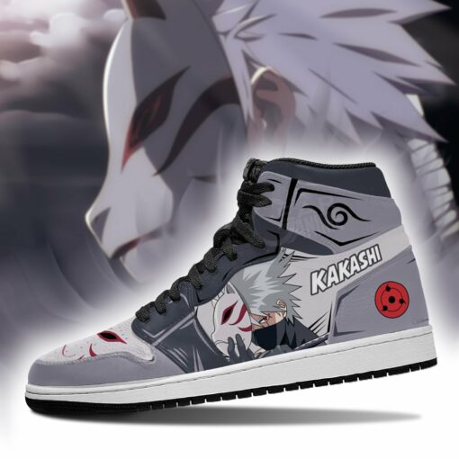 Kakashi Sneakers Naruto Anbu Anime Custom Shoes - 2 - GearAnime