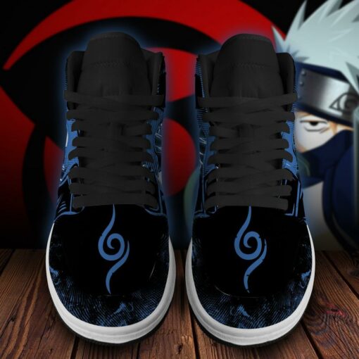 Kakashi Sneakers Naruto Anime Custom Shoes Lightning Skill - 5 - GearAnime