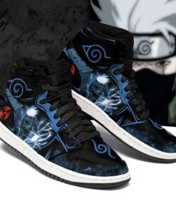 Kakashi Sneakers Naruto Anime Custom Shoes Lightning Skill - 1 - GearAnime