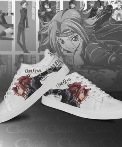 Code Geass Kalen Kozuki Skate Shoes Custom Anime Shoes - 3 - GearAnime