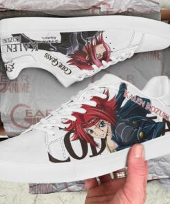 Code Geass Kalen Kozuki Skate Shoes Custom Anime Shoes - 2 - GearAnime