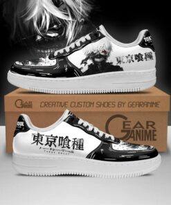 Ken Kaneki Shoes Tokyo Ghoul Anime Custom Shoes PT10 - 1 - GearAnime