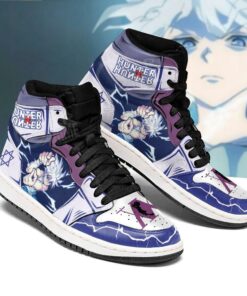 Killua Hunter X Hunter Sneakers Godspeed HxH Anime Shoes - 2 - GearAnime
