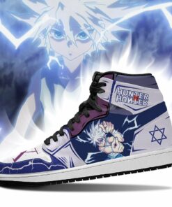 Killua Hunter X Hunter Sneakers Godspeed HxH Anime Shoes - 3 - GearAnime