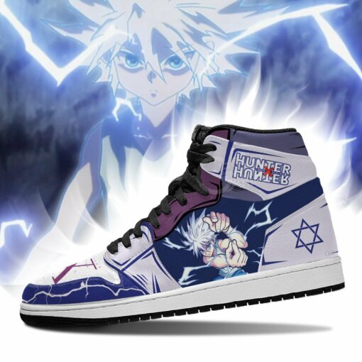 Killua Hunter X Hunter Sneakers Godspeed HxH Anime Shoes - 3 - GearAnime