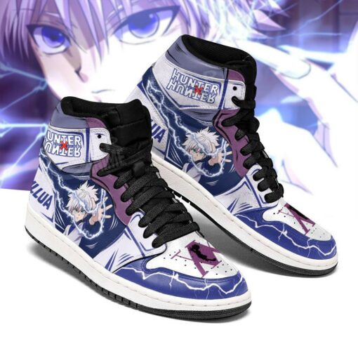 Killua Hunter X Hunter Sneakers Lightning HxH Anime Shoes - 2 - GearAnime
