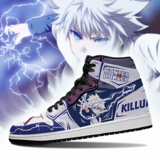 Killua Hunter X Hunter Sneakers Lightning HxH Anime Shoes - 3 - GearAnime