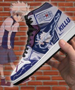 Killua Hunter X Hunter Sneakers Lightning HxH Anime Shoes - 4 - GearAnime