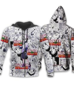 Killua Hunter X Hunter Shirt Sweater HxH Anime Hoodie Manga Jacket - 1 - GearAnime