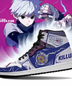 Killua Shoes Hunter X Hunter Sneakers YoYo HxH Anime Shoes - 3 - GearAnime