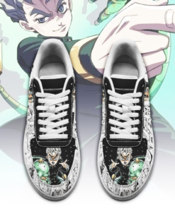 Koichi Hirose Sneakers Manga Style JoJo's Anime Shoes Fan Gift Idea PT06 - 2 - GearAnime