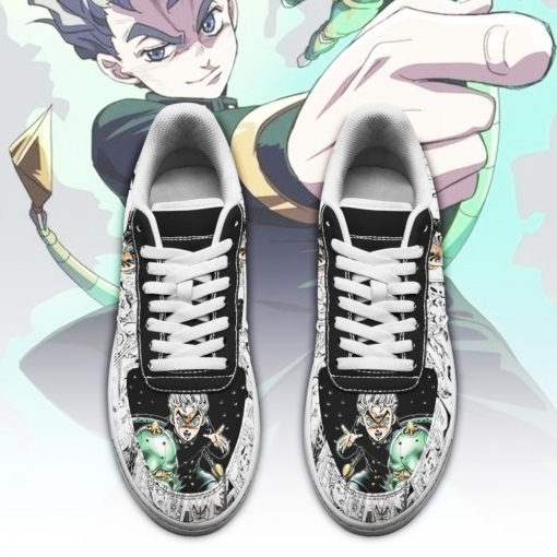 Koichi Hirose Sneakers Manga Style JoJo's Anime Shoes Fan Gift Idea PT06 - 2 - GearAnime