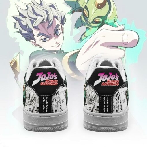 Koichi Hirose Sneakers Manga Style JoJo's Anime Shoes Fan Gift Idea PT06 - 3 - GearAnime