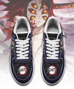 Kokushibou Sneakers Custom Demon Slayer Anime Shoes Fan PT05 - 2 - GearAnime