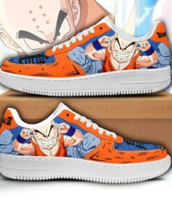 Krillin Sneakers Custom Dragon Ball Anime Shoes Fan Gift PT05 - 1 - GearAnime
