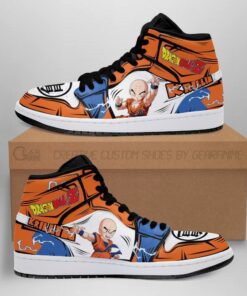 Krillin Shoes Boots Dragon Ball Z Anime Sneakers Fan Gift MN04 - 1 - GearAnime