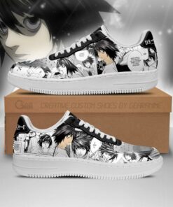 L Lawliet Sneakers Death Note Anime Shoes Fan Gift Idea PT06 - 1 - GearAnime