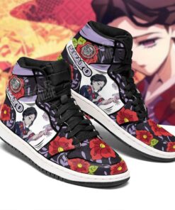 Lady Tamayo Shoes Boots Demon Slayer Anime Sneakers Fan Gift Idea - 2 - GearAnime