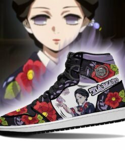 Lady Tamayo Shoes Boots Demon Slayer Anime Sneakers Fan Gift Idea - 3 - GearAnime