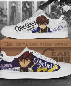 Code Geass Lelouch Skate Shoes Custom Anime Shoes - 1 - GearAnime