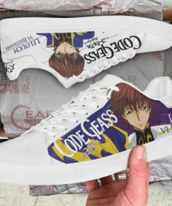 Code Geass Lelouch Skate Shoes Custom Anime Shoes - 2 - GearAnime