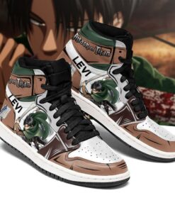 Levi Ackerman Sneakers Attack On Titan Anime Sneakers - 2 - GearAnime