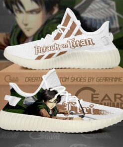 Levi Ackerman Shoes Attack On Titan Custom Anime Sneakers TT10 - 1 - GearAnime