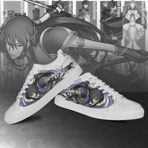 Code Geass Li Zingke Tenshi Skate Shoes Custom Anime Shoes - 3 - GearAnime