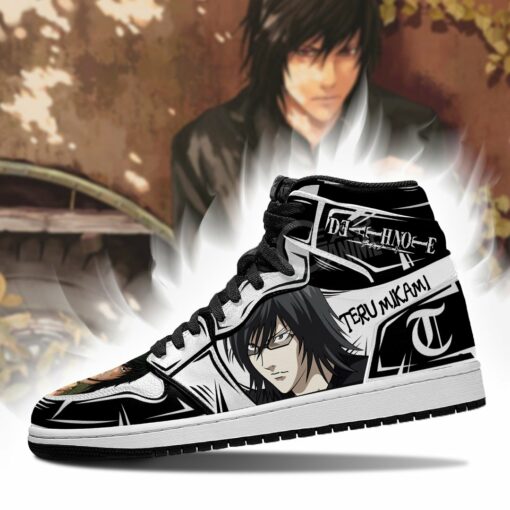 Light Teru Mikami Sneakers Custom Death Note Anime Shoes Fan MN05 - 3 - GearAnime
