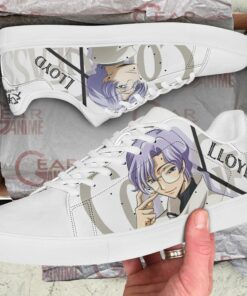 Code Geass Lloyd Skate Shoes Custom Anime Shoes - 2 - GearAnime